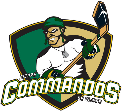 Dieppe Commandos 2008-Pres Primary Logo iron on heat transfer